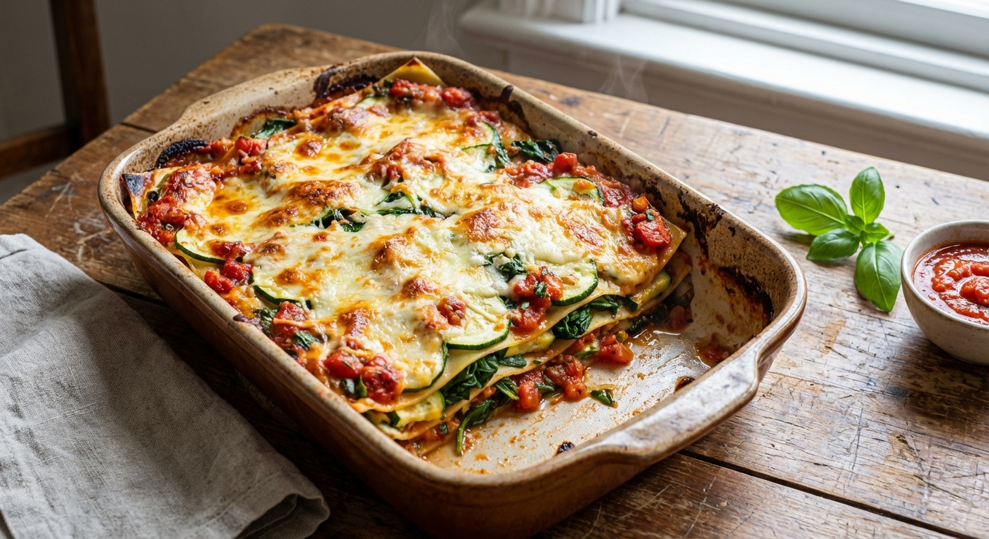 Quick & Easy Vegetable Lasagna