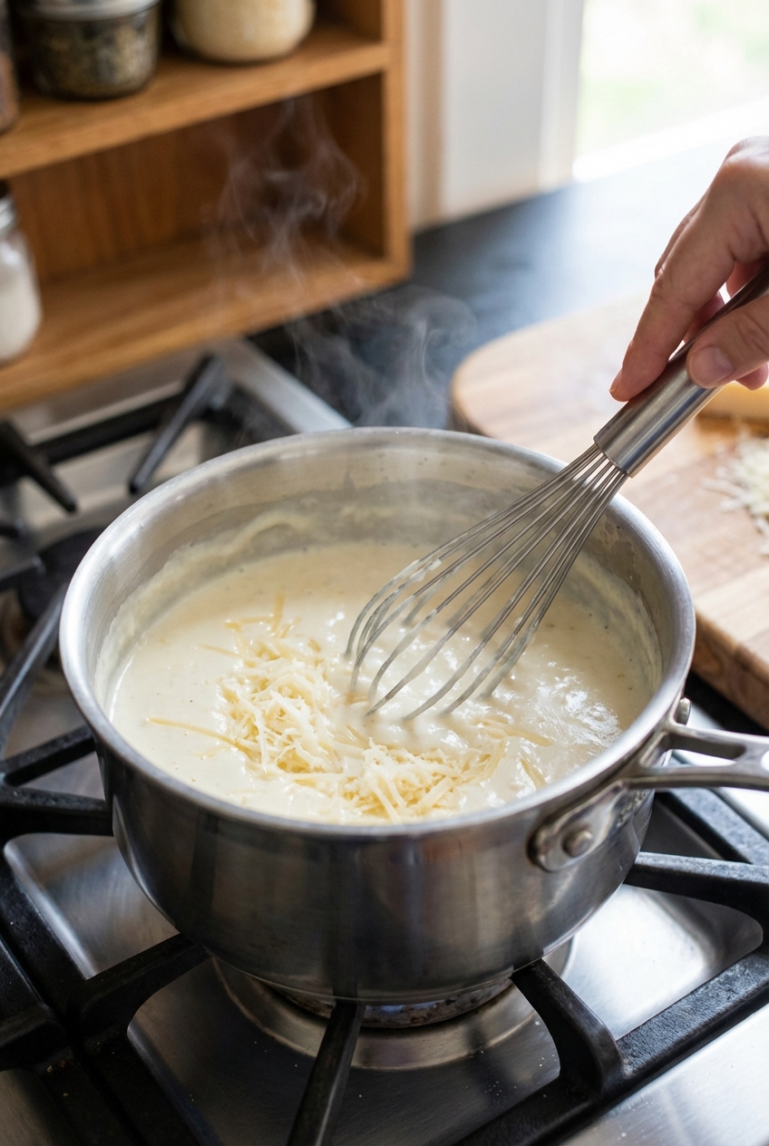 Bold Olive Garden-Style Alfredo Sauce (Tangy and Creamy)