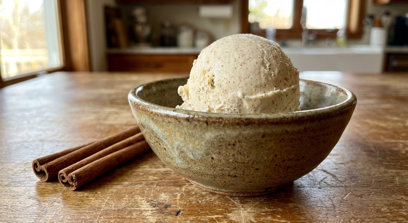 Spiced Vanilla Chai Ice Cream