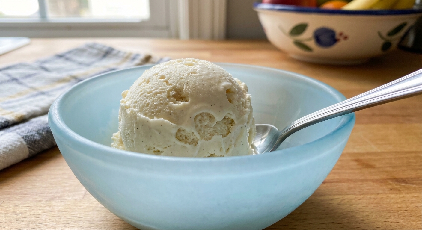 Classic Light and Fluffy Ice Cream