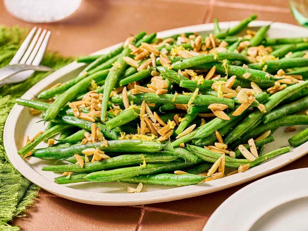 Green Bean Almondine