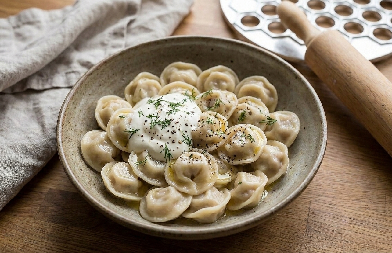 Homemade Pelmeni