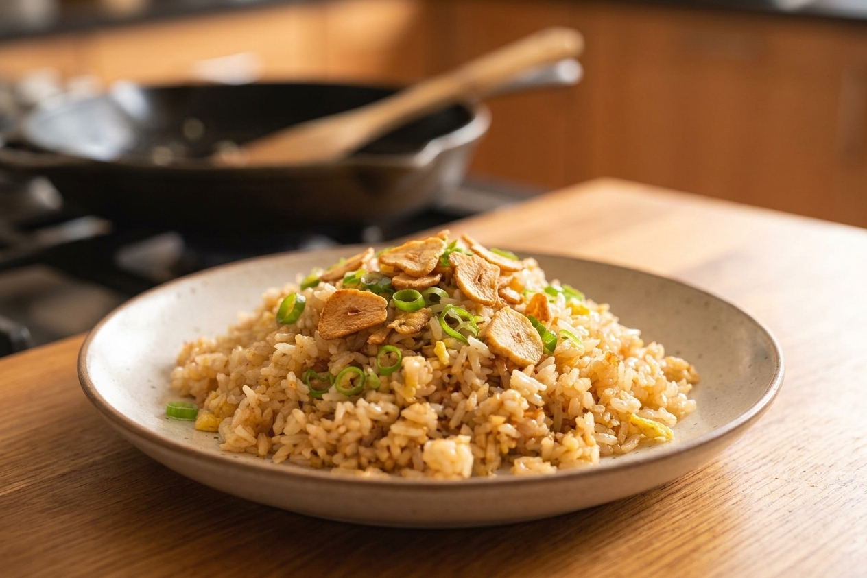 Chef John Inspired Garlic Fried Rice