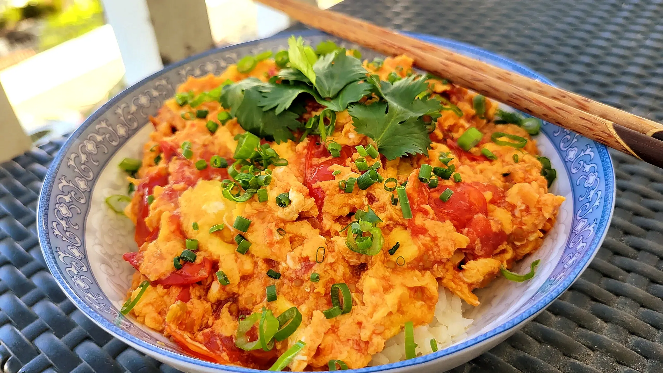 Stir-Fried Tomato and Egg