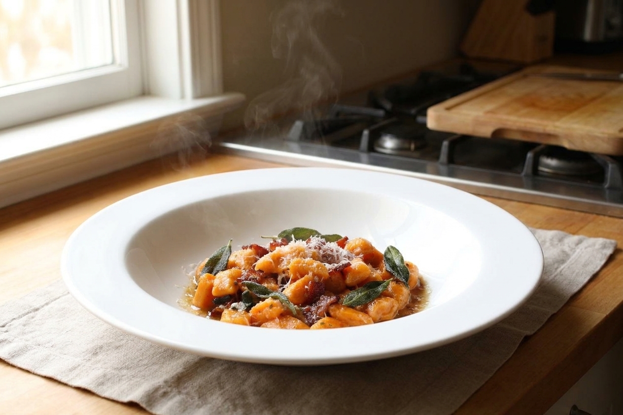 Sweet Potato Gnocchi