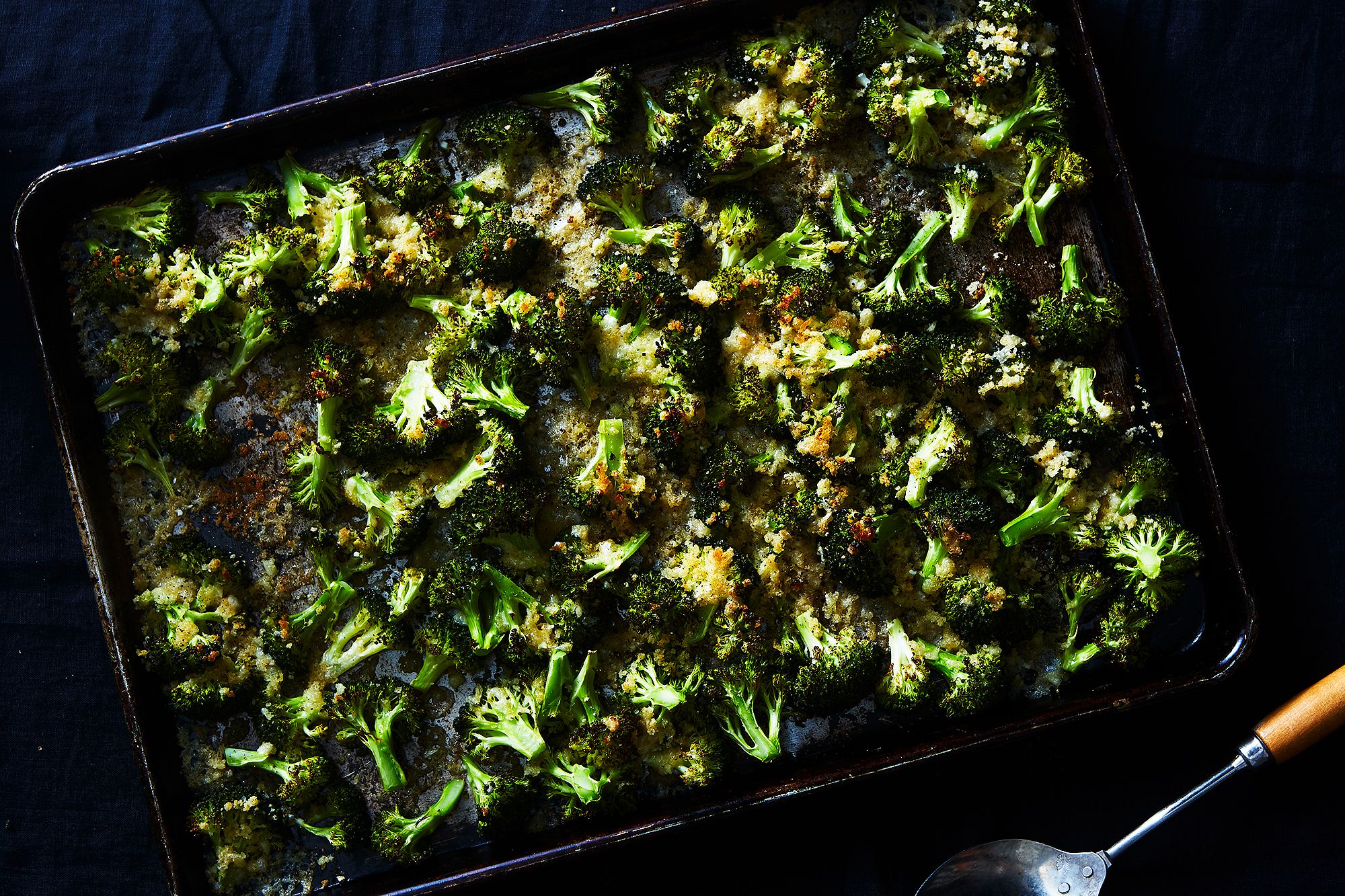 Cheesy Garlic Baked Broccoli