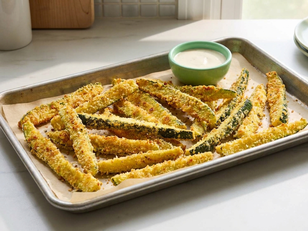 Crispy Baked Zucchini Fries