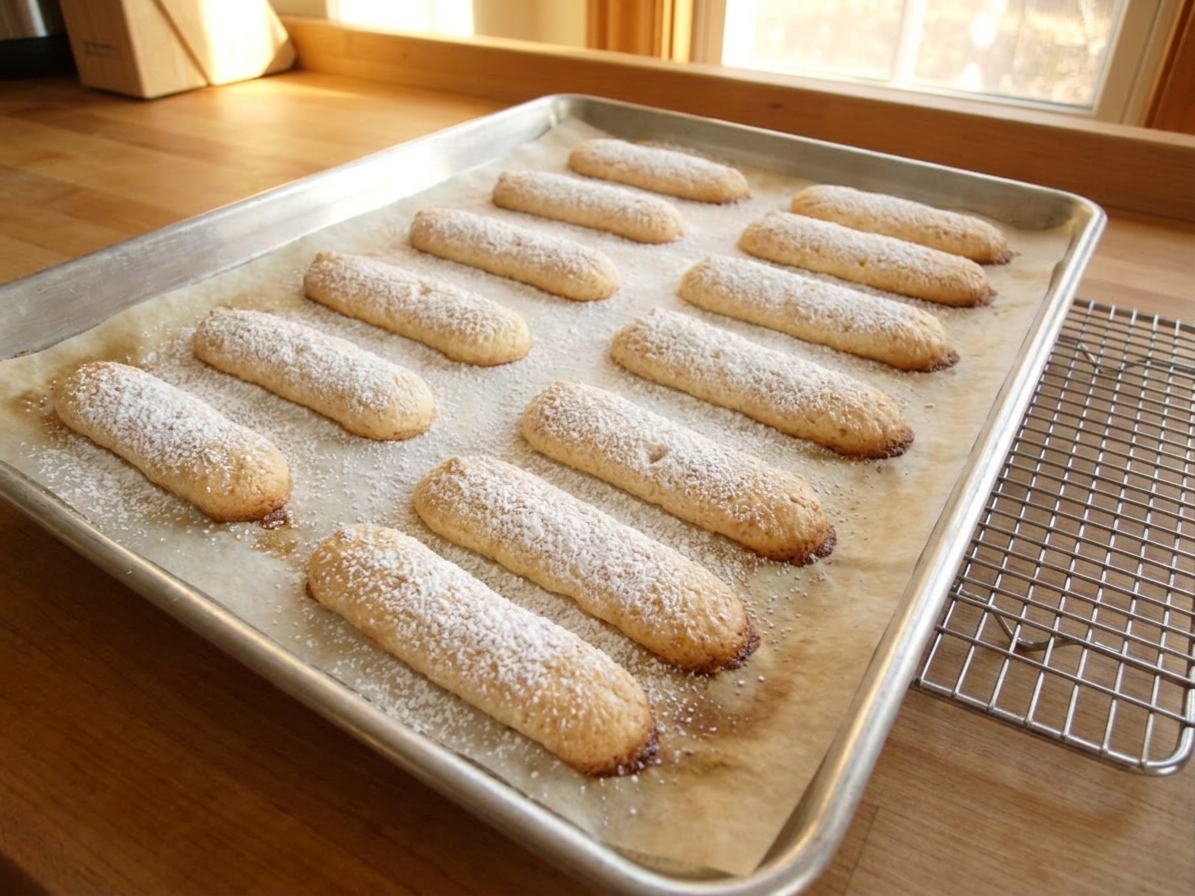 Homemade Ladyfingers