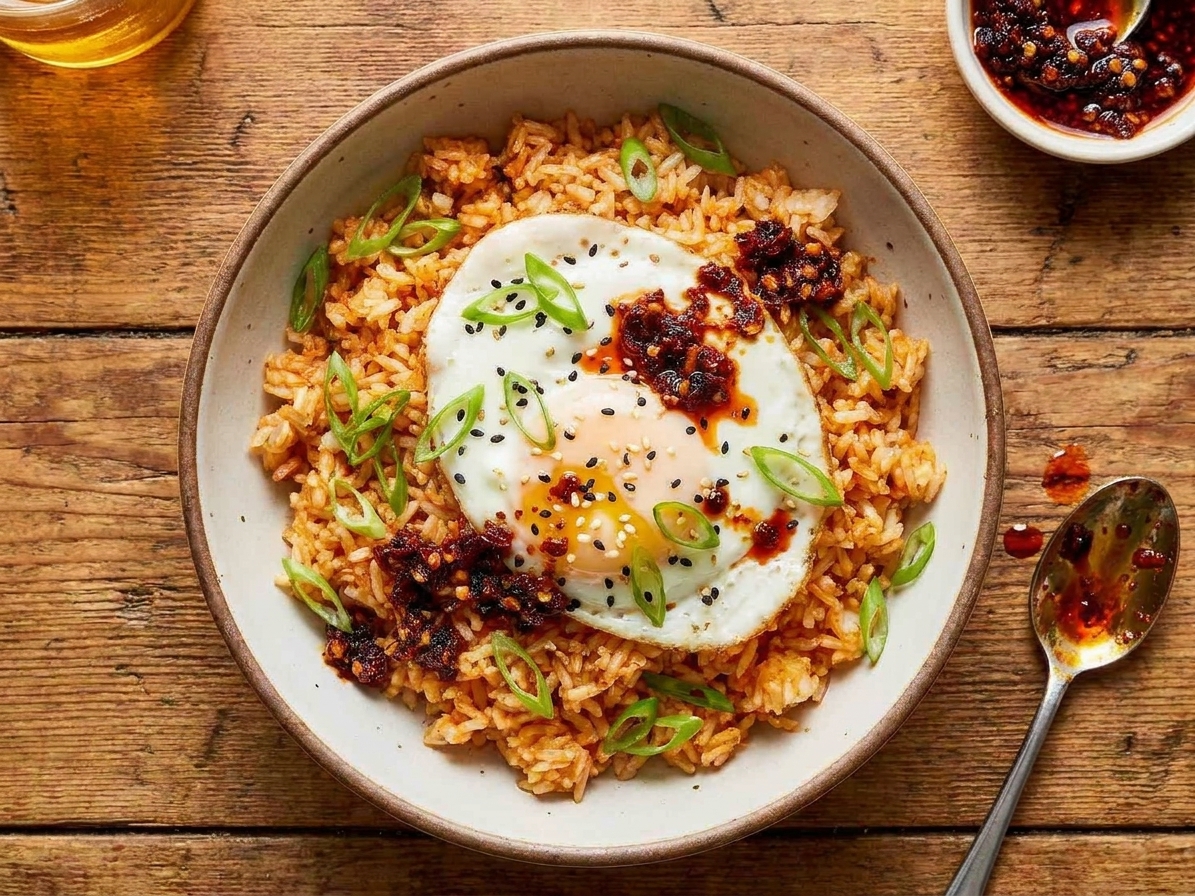 15-Minute Crispy Fried Rice for One