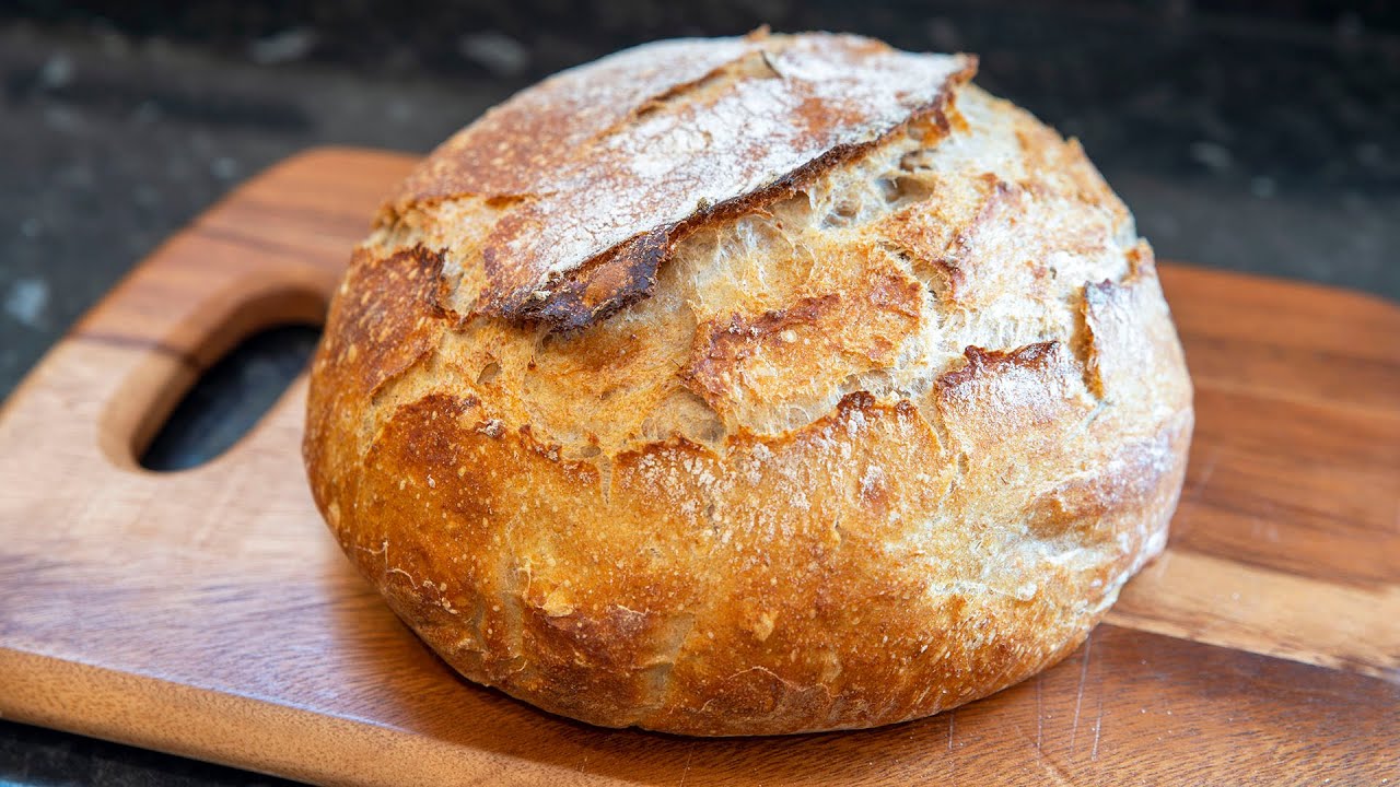 Sourdough bread with starter