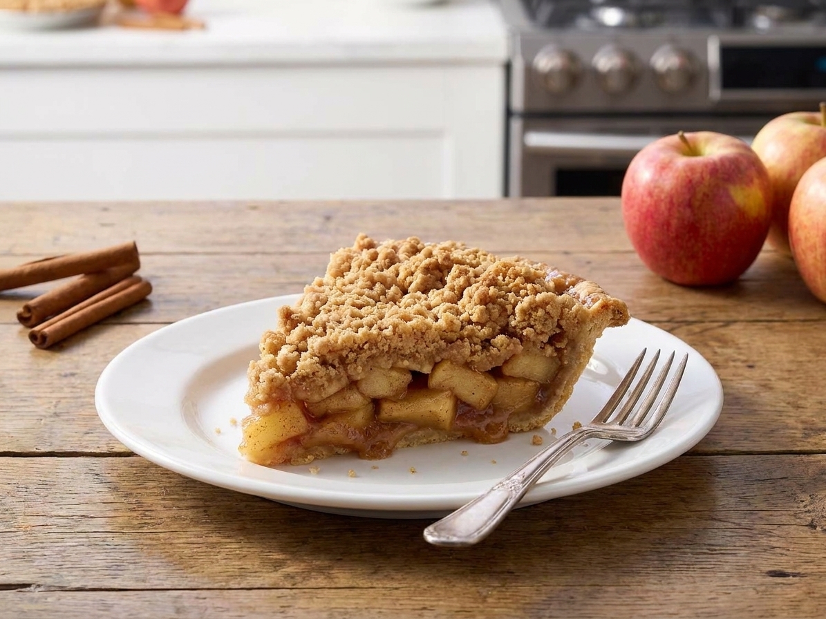 Apple Crumb Pie