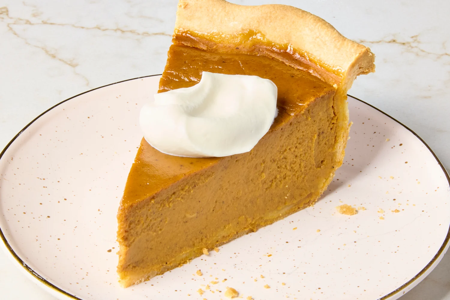 Classic Pumpkin Pie (No Cracks)