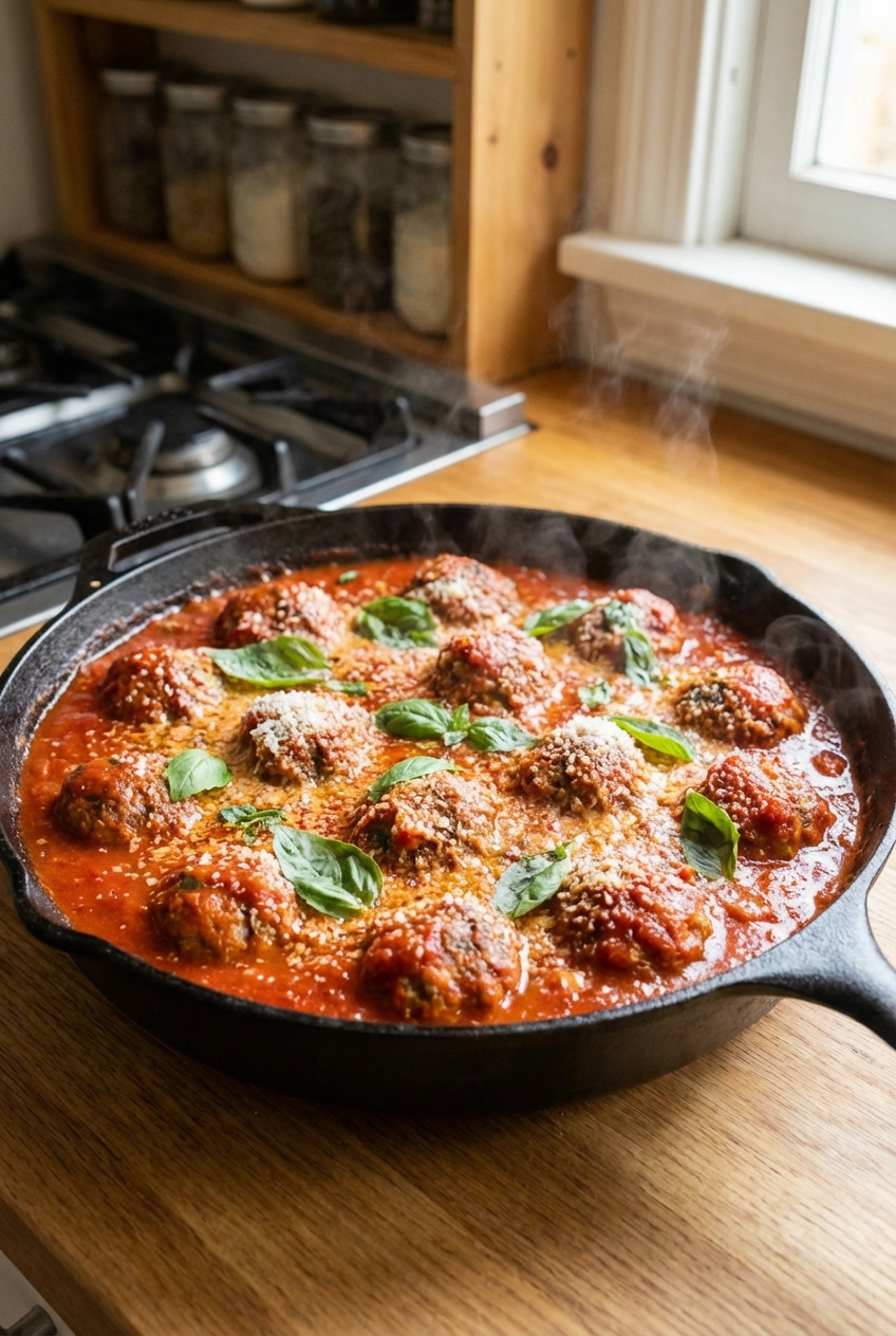 Comforting Italian Meatballs