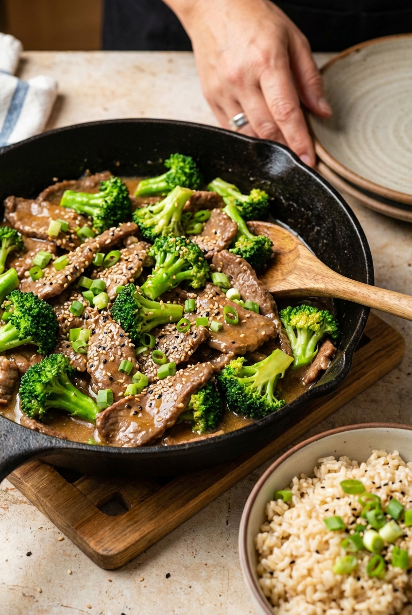 Creative Beef and Broccoli Bowl
