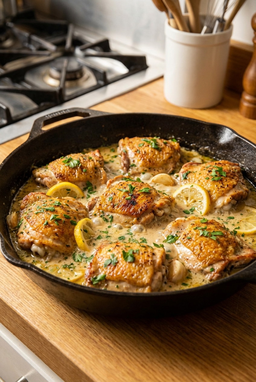 Zesty Cozy Chicken Dinner