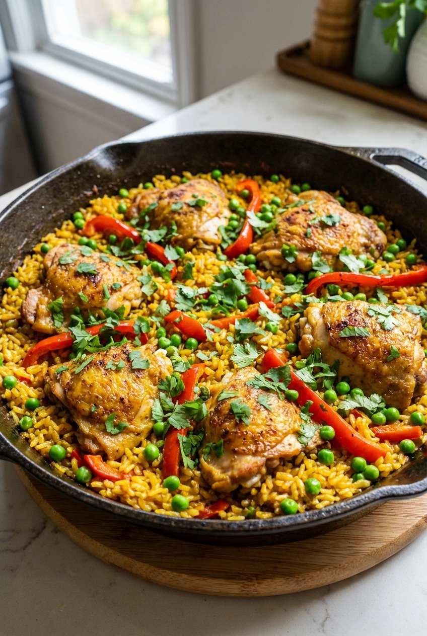 Fresh & Vibrant Arroz con Pollo