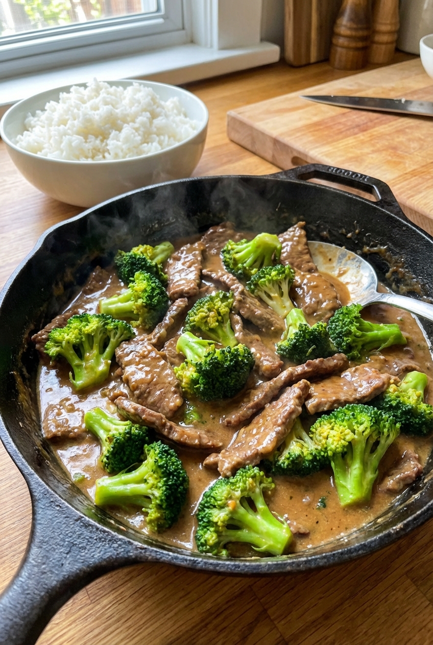 Bold Broccoli Beef (Tangy and Creamy)