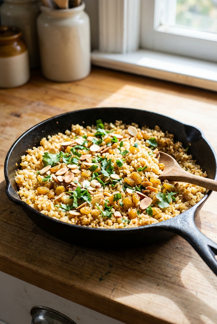 Gourmet Cauliflower Rice (Sweet and Simple)