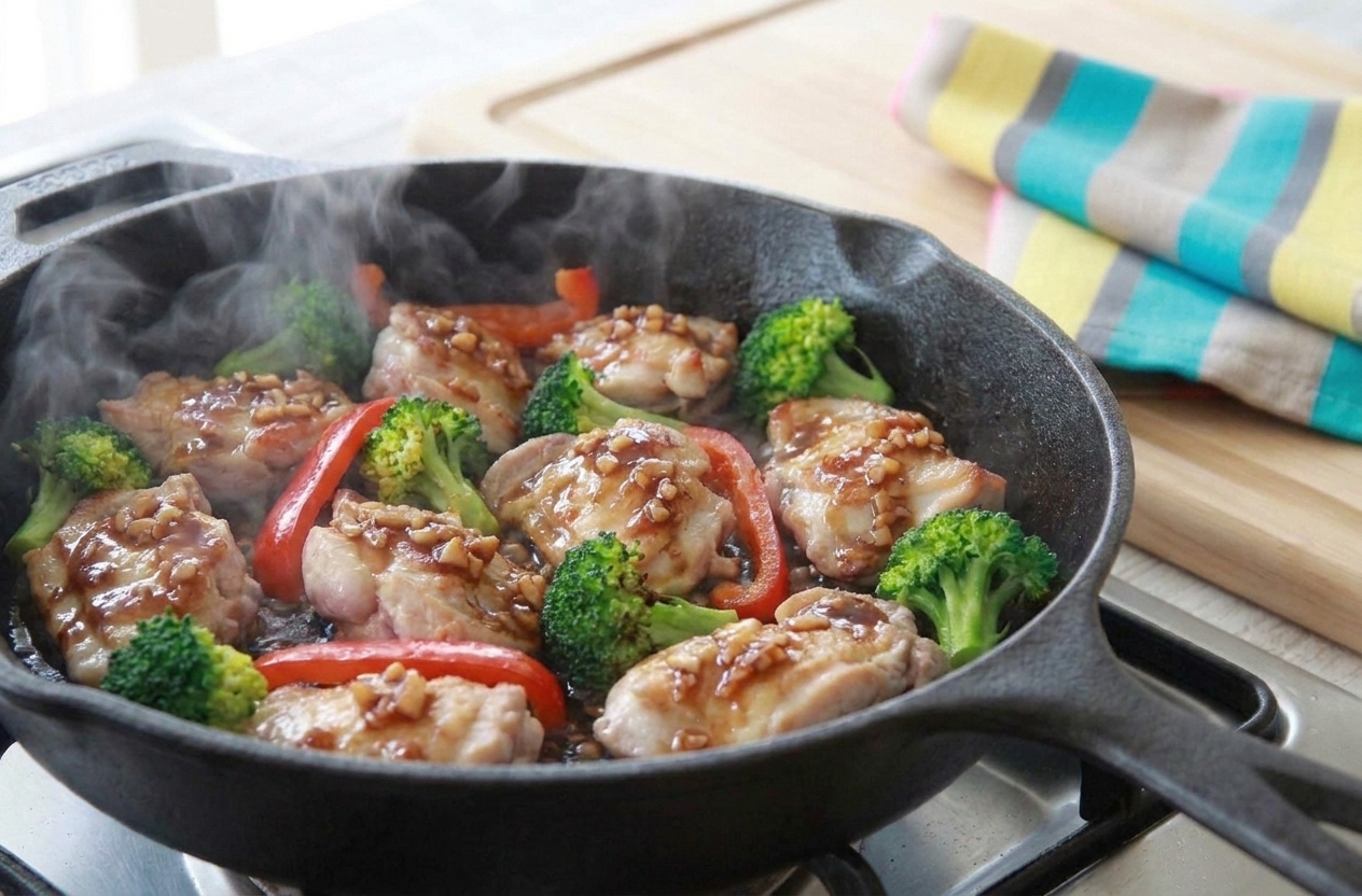 15-Minute Chicken & Veggie Stir-Fry