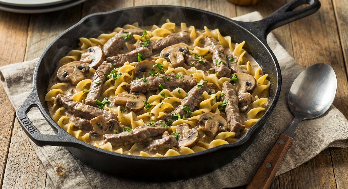 Ultimate Easy Beef Stroganoff