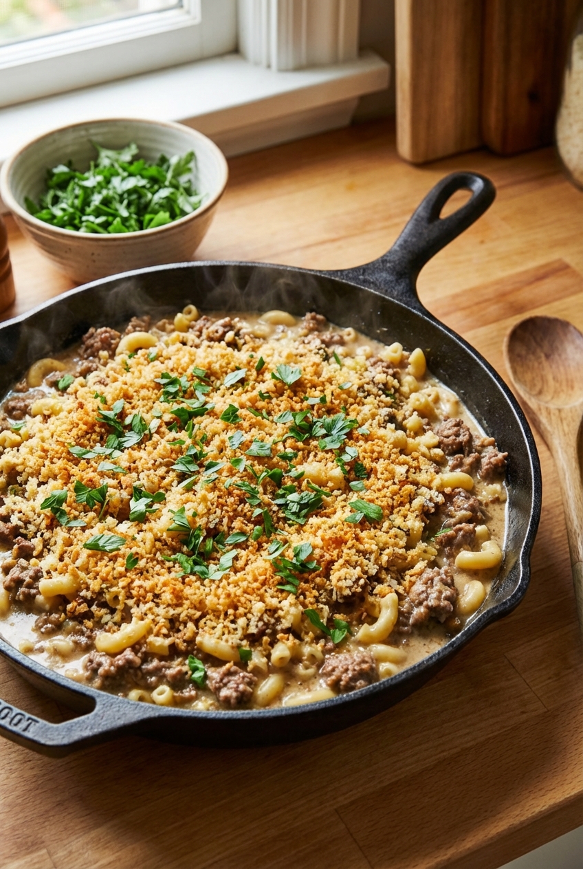 Crispy & Crunchy Hamburger Helper