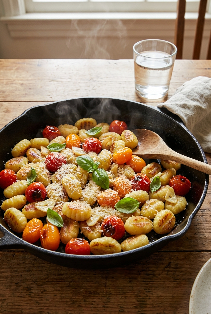 Easy Skillet Gnocchi (One Pan, Big Flavor)