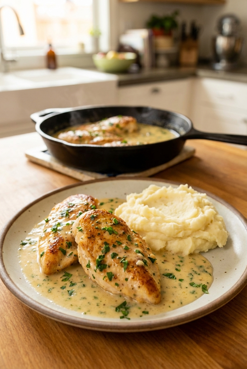 Light and Fluffy Classic Chicken Dinner