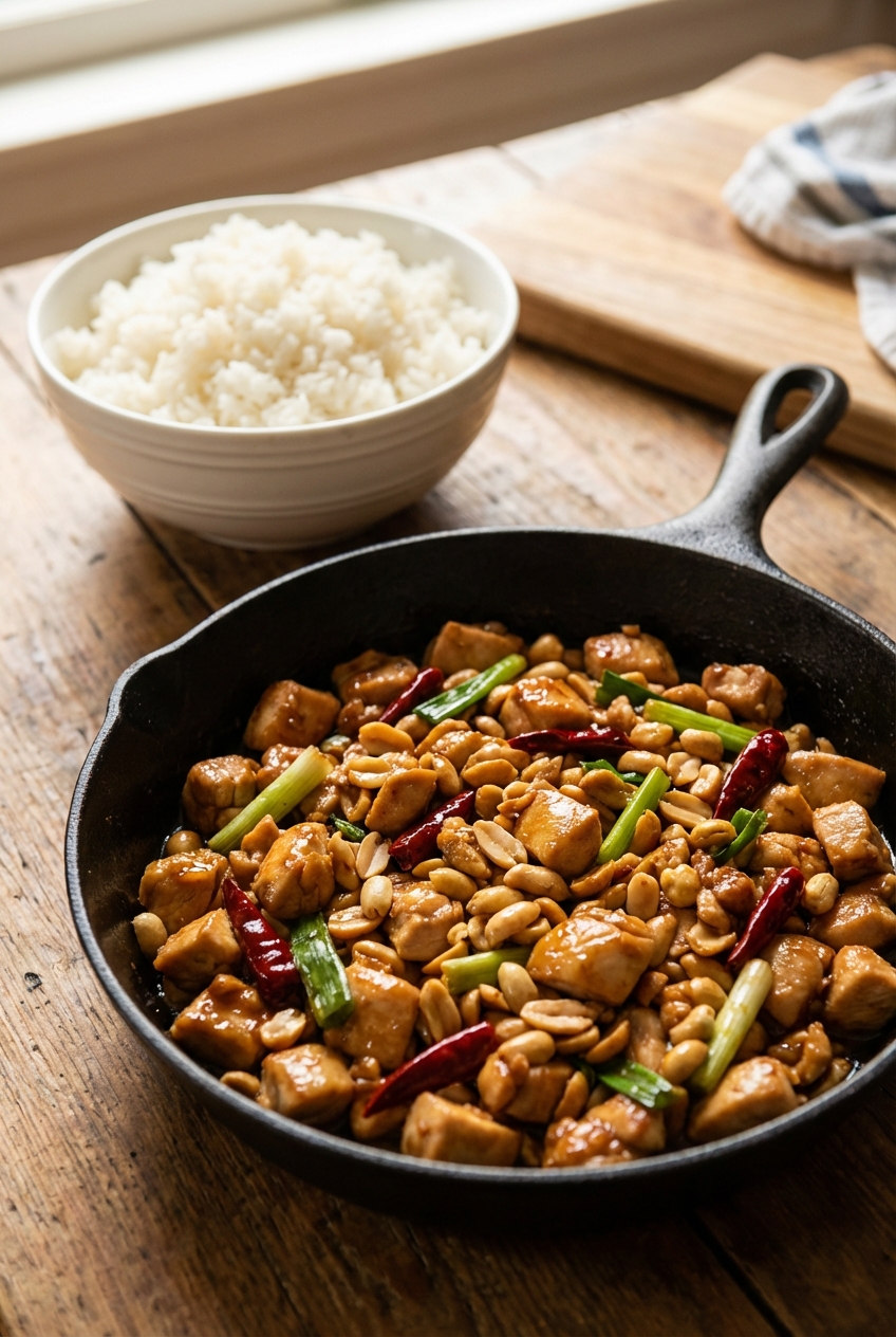 Comforting Kung Pao Chicken