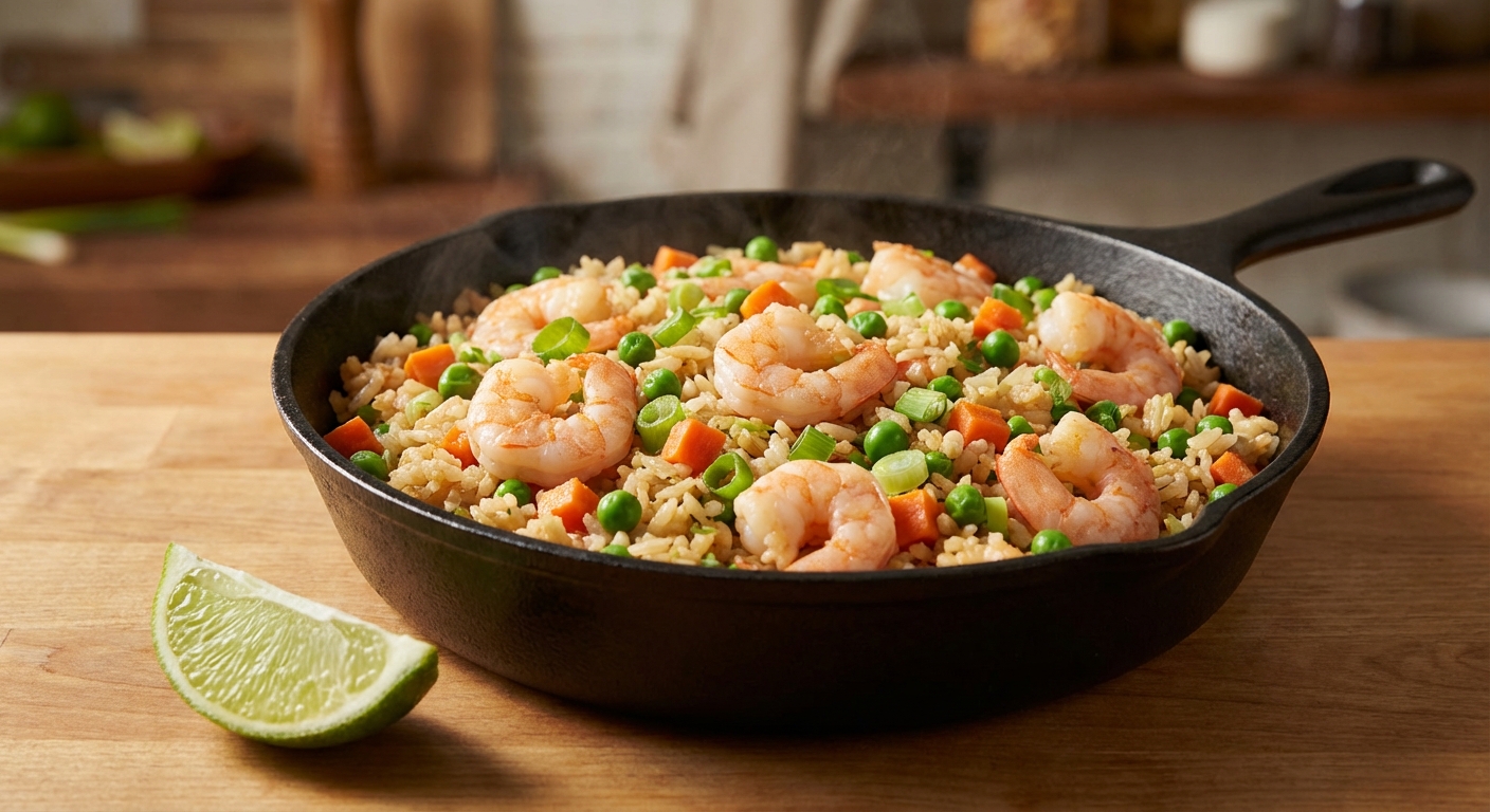 Flavorful Shrimp Fried Rice