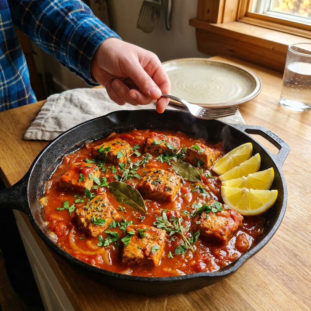 Mediterranean-Inspired Spiced Tuna