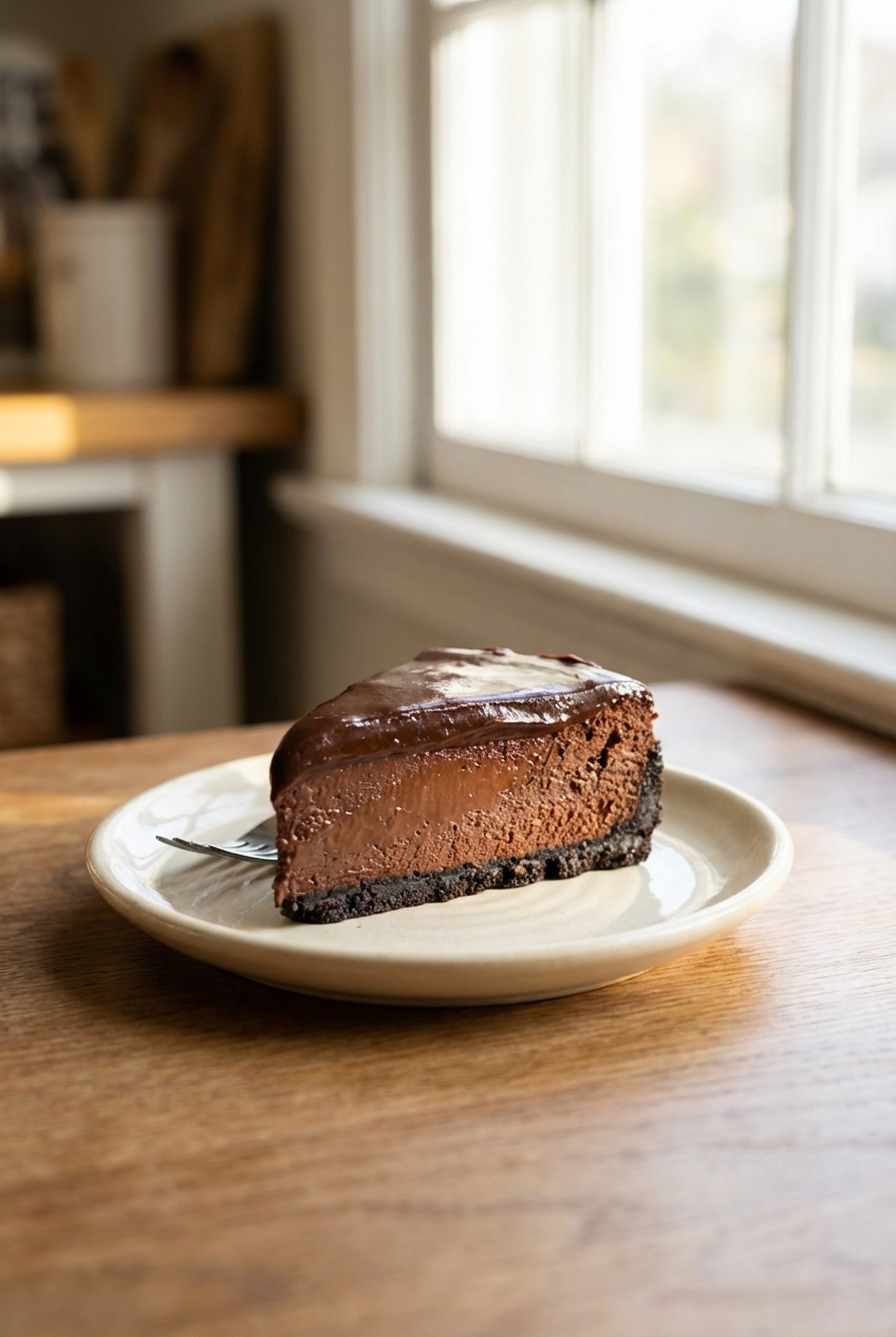 Vegan Chocolate Cheesecake