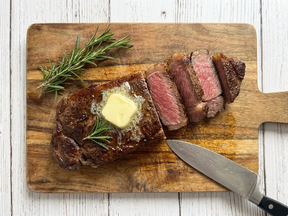 Cast Iron NY Strip Steak
