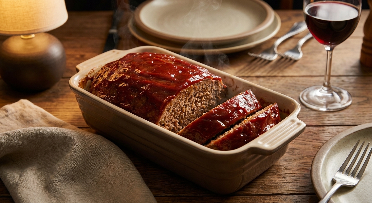 Classic Homemade Meatloaf