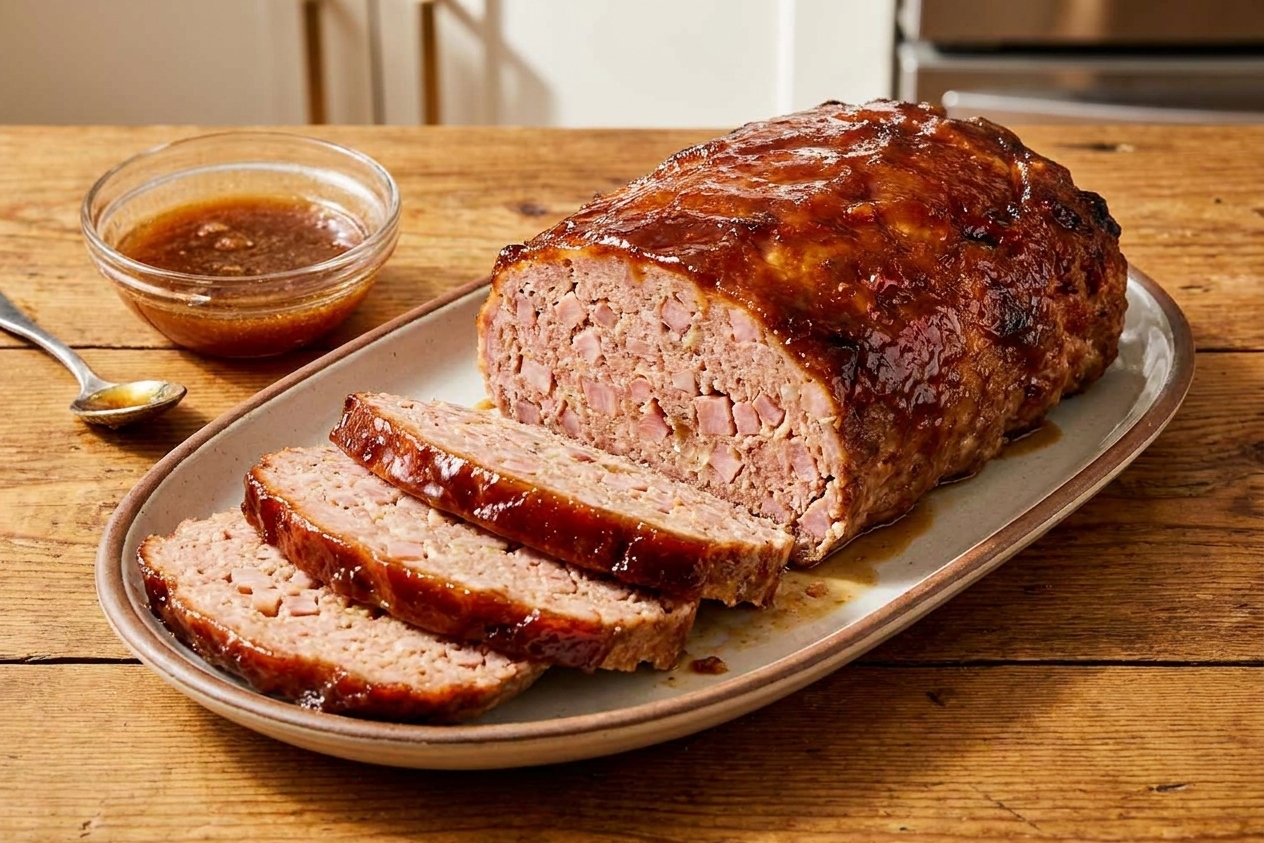 Old-Fashioned Ham Loaf