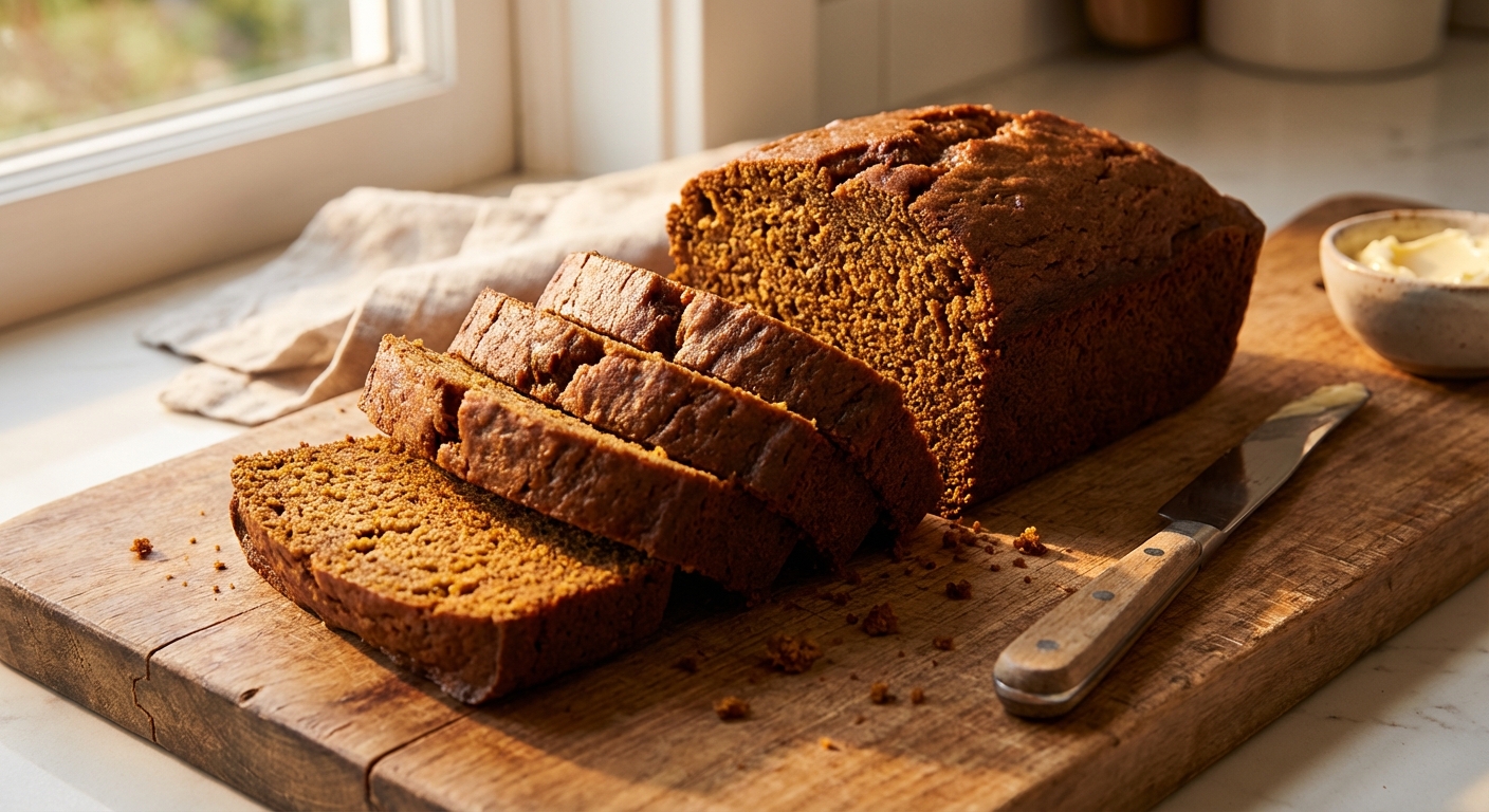 Moist Spiced Pumpkin Bread
