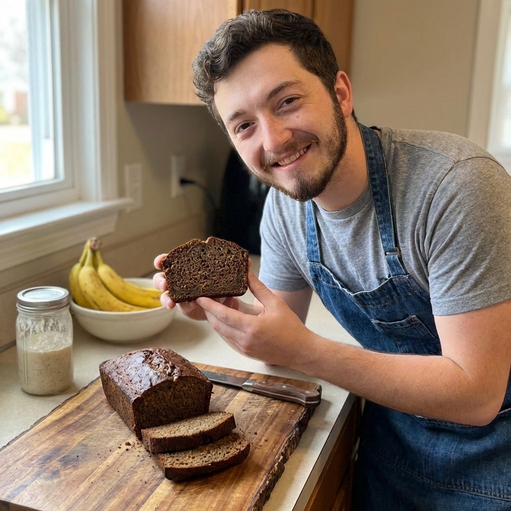 Sourdough Discard Banana Bread