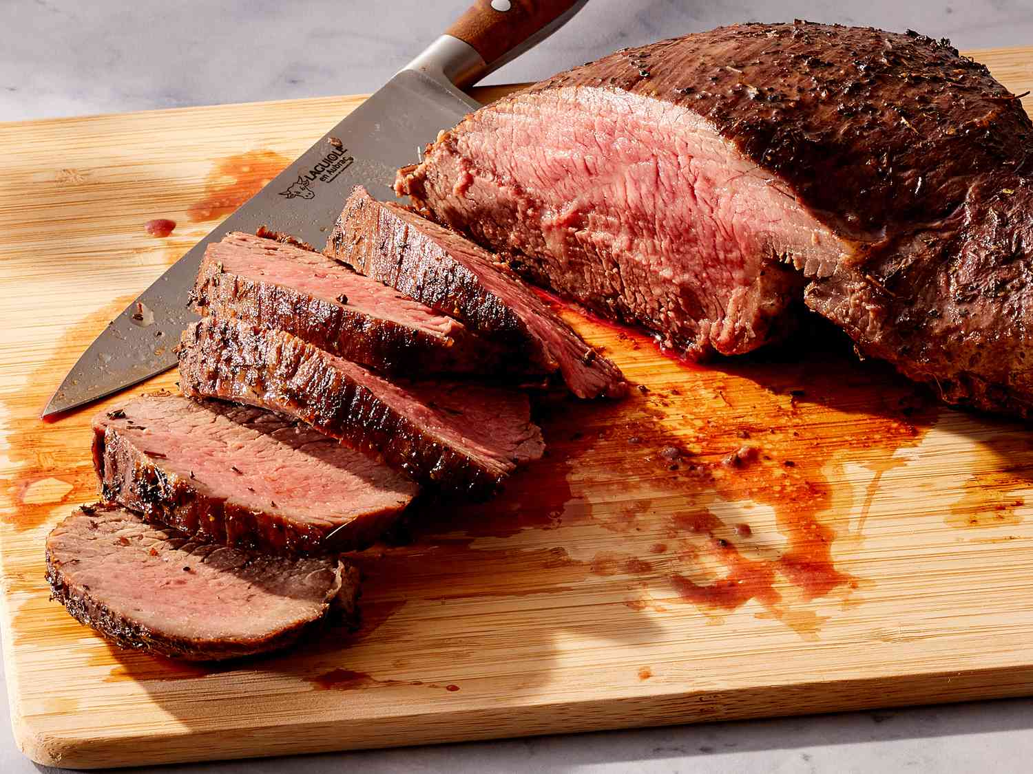 Oven-Roasted Tri-Tip with Garlic Herb Butter