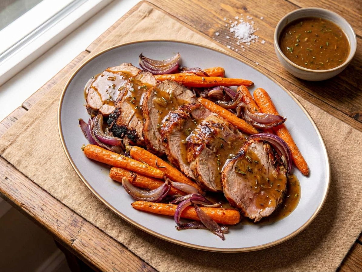 Slow Cooker Pork Fillet