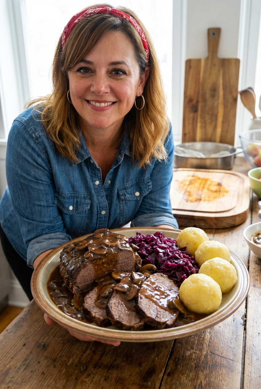 Smoky and Earthy Sauerbraten