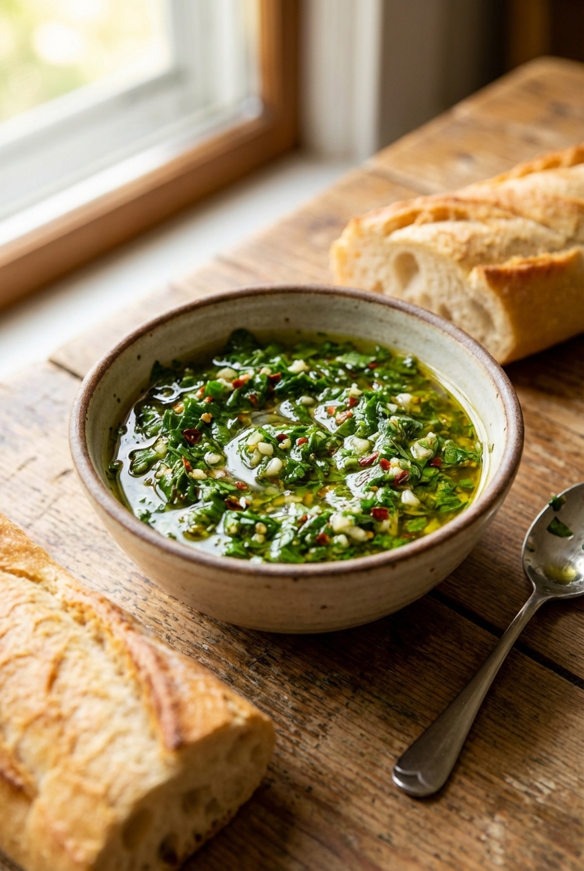 Chimichurri (Tangy, Optional Sweet Note)