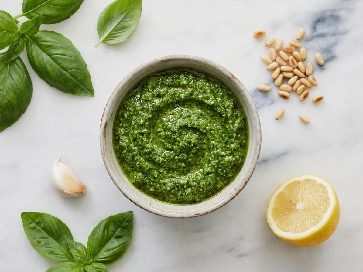 Classic Basil Pesto Sauce