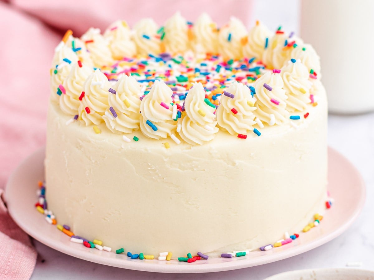Vanilla Smash Cake