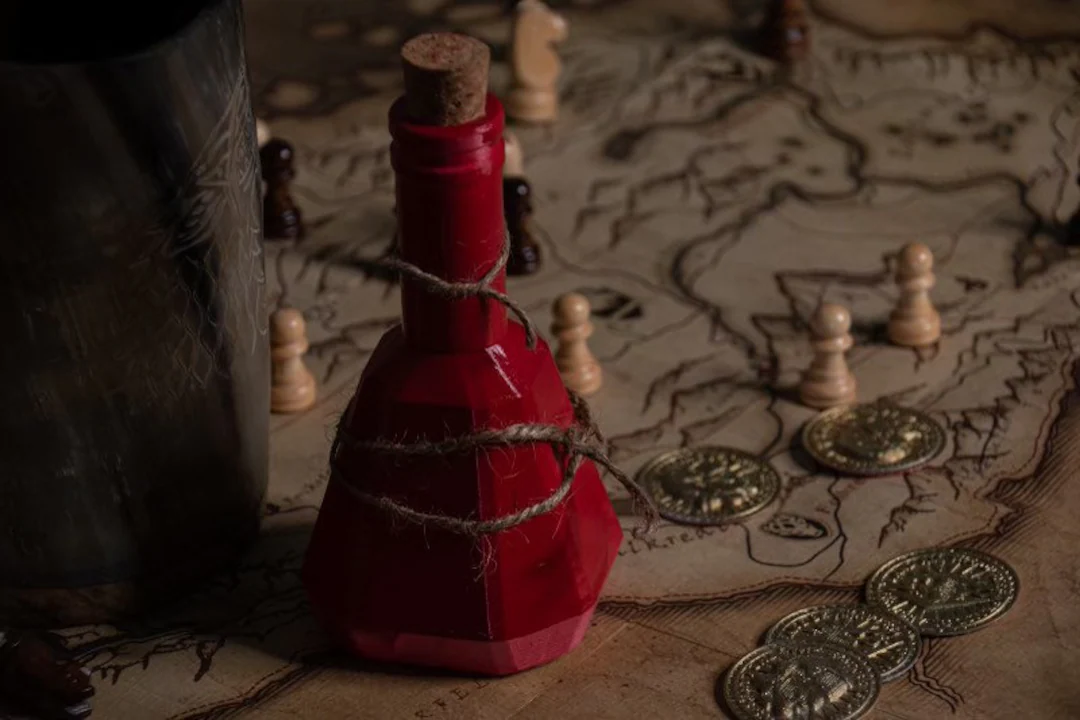 Skyrim Health Potion (Real-Life Red Elixir Mocktail)