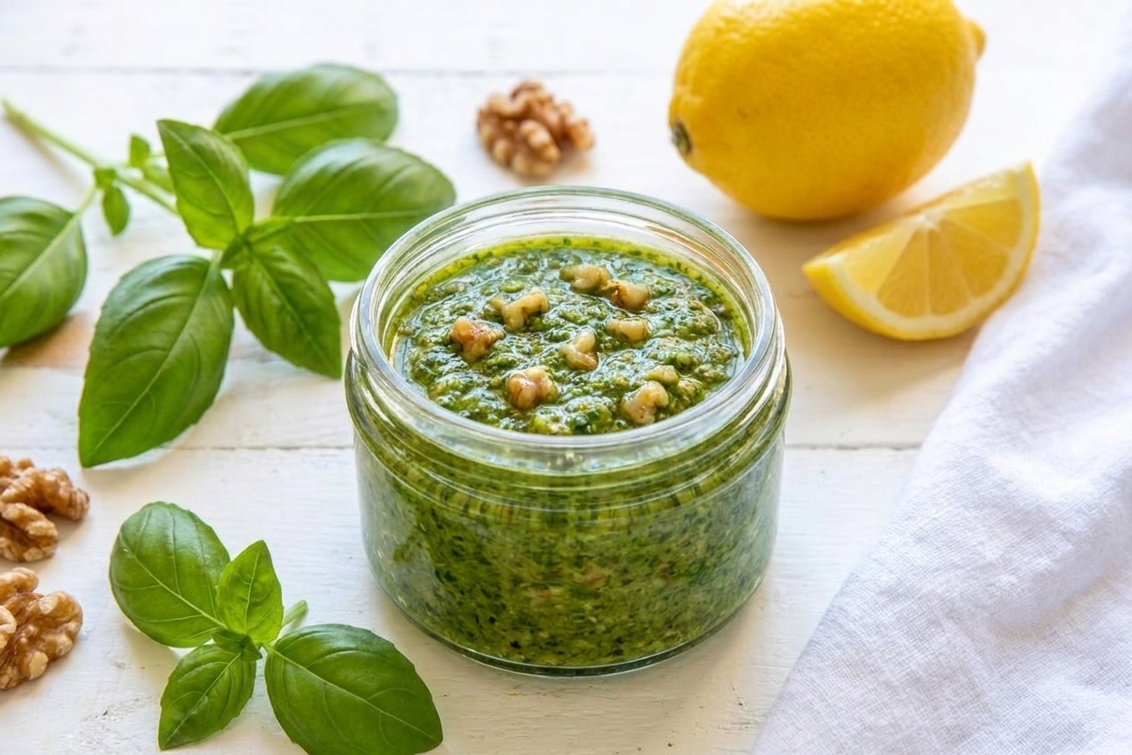 Pesto Without Pine Nuts