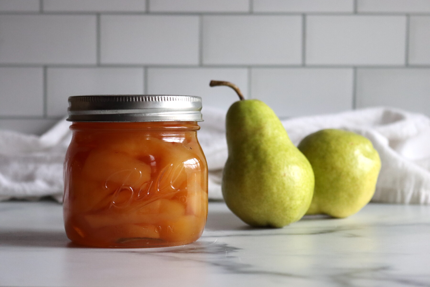 Easy Pear Preserves