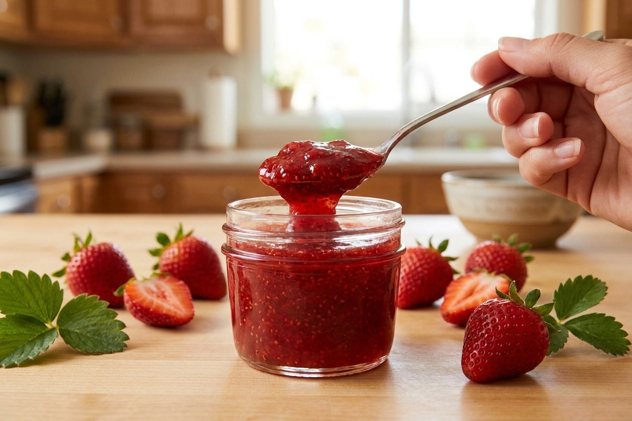 Homemade Strawberry Jelly