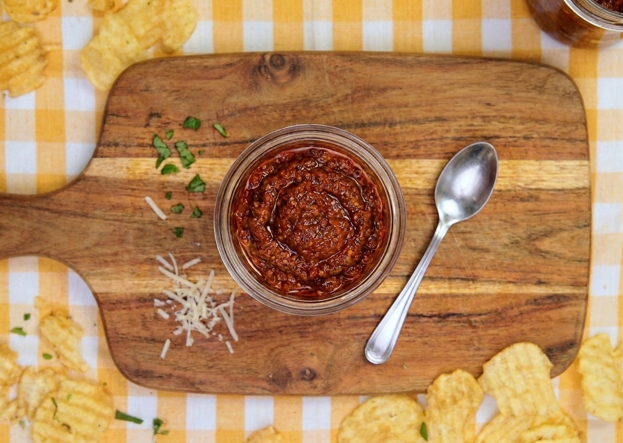 Sun-Dried Tomato Pesto