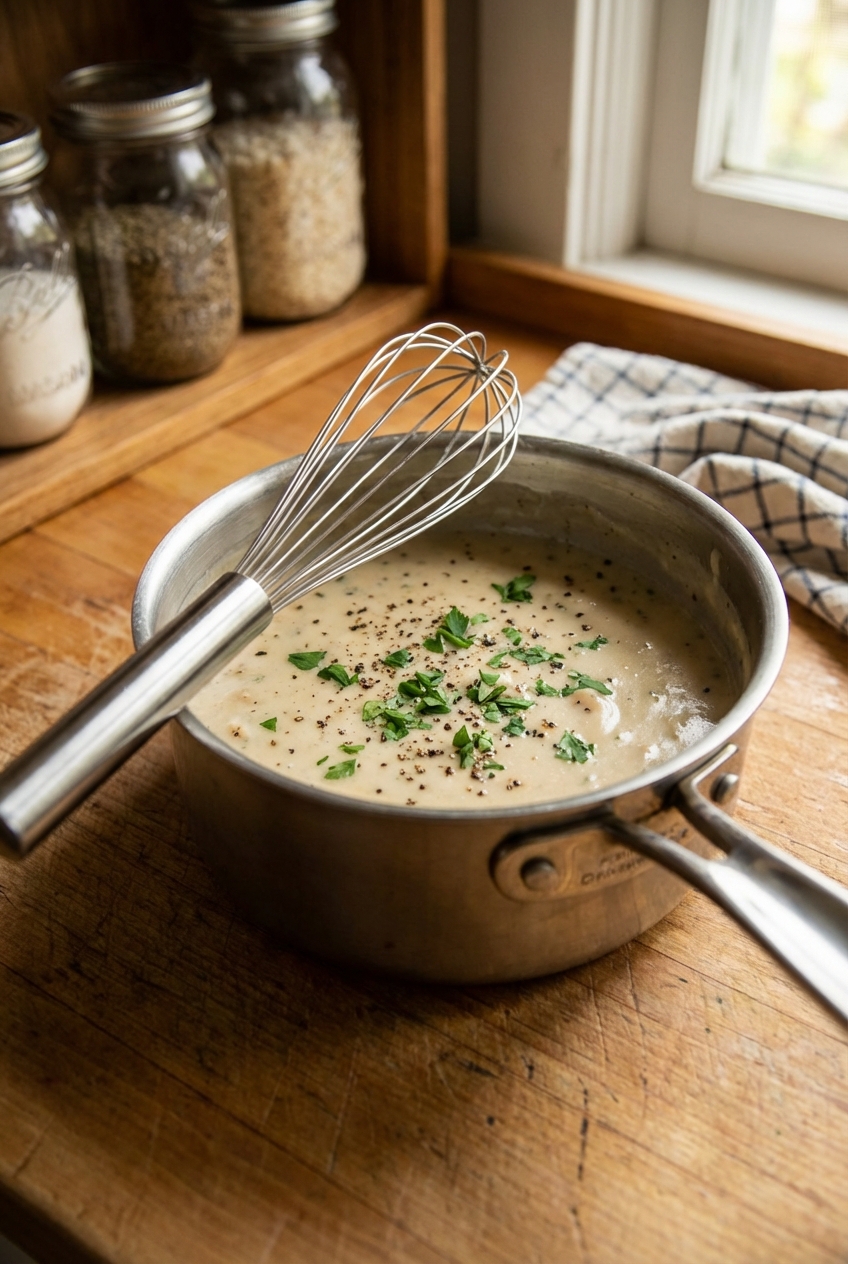 Bold Chicken Gravy (Tangy and Creamy)