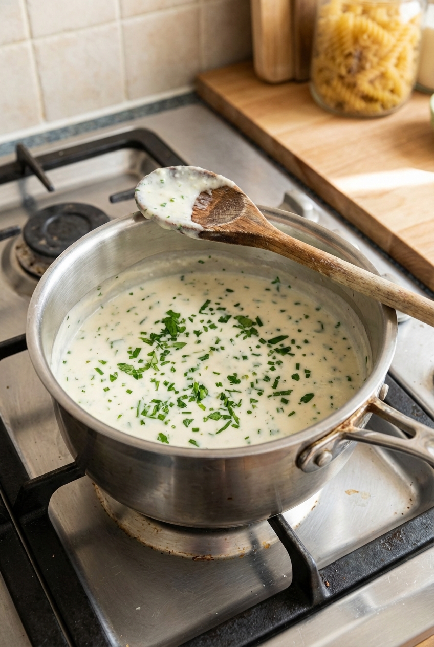 Light White Sauce (Herb-Forward)