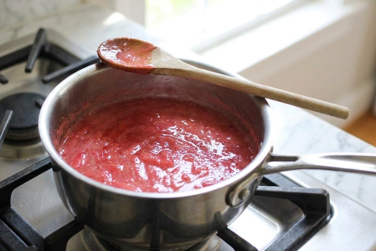 Easy Rhubarb Sauce
